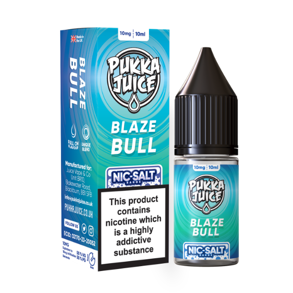 Pukka Juice - Blaze Bull Nic Salt