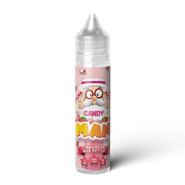 Candy Man - Strawberry Milk Bottles 0mg 50ml