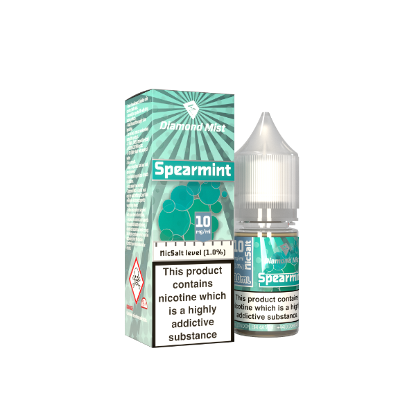 Diamond Mist Nic Salt - Spearmint (10ml)