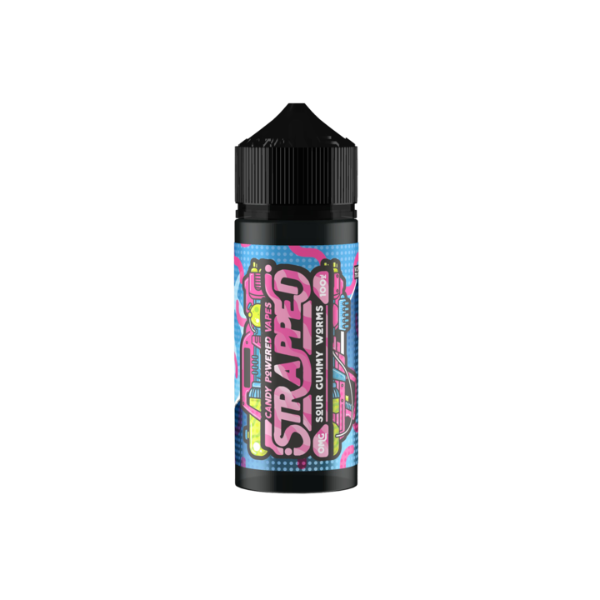 Strapped Sour Gummy Worms 100ml