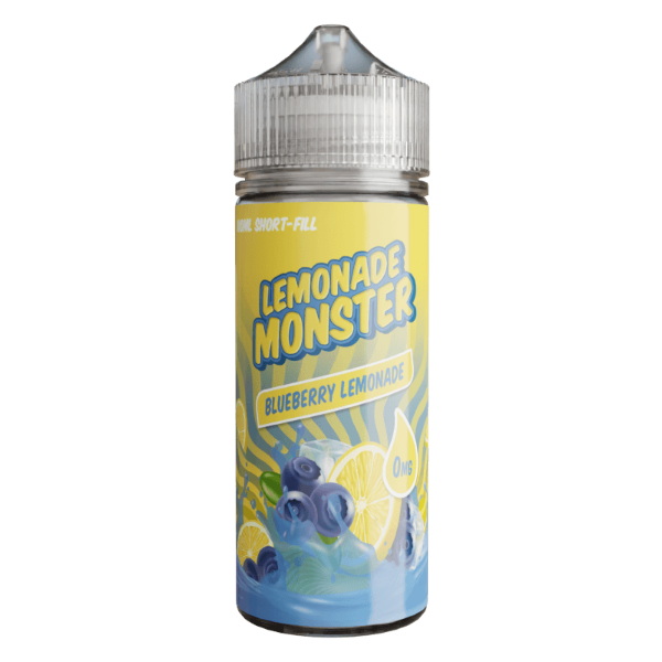 Monster Vape Lab's - Lemonade Monster - Blueberry Lemonade 0mg 100ml